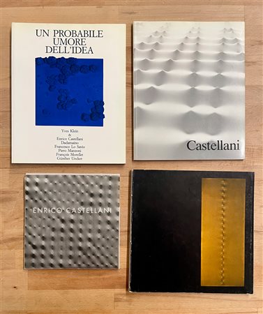 ENRICO CASTELLANI - Lotto unico di 4 cataloghi