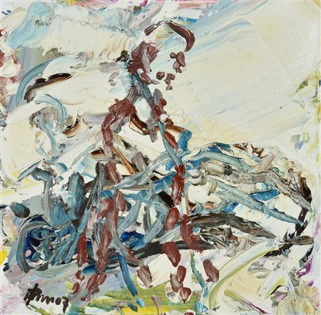 Klaus Wilhelm Prior (1945) AUSBLICK, 2007 olio su tela, cm 20x20 firma e data...