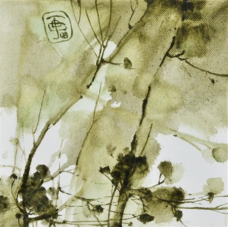 Jacopo Dalmastri Giugni (1963) SENZA TITOLO, 2008 olio su tela, cm 20x20...