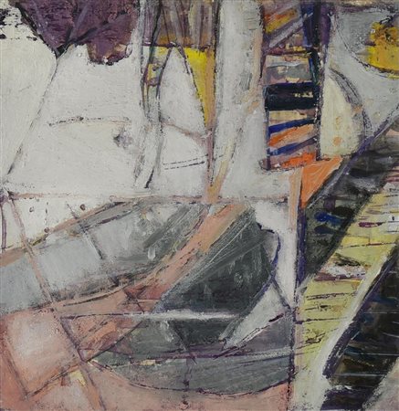 Fausto De Nisco (1951) SENZA TITOLO, 2007 olio su tela, cm 20x20 L'opera e'...