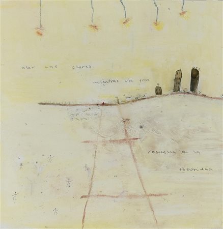 Linn Espinosa (1976) SENZA TITOLO, 2008 olio su tela, cm 20x20 L'opera e'...