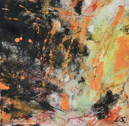 Luiso Sturla (1930) VIAGGIO DEL CERVO VOLANTE, 2013 olio su carta intelata,...