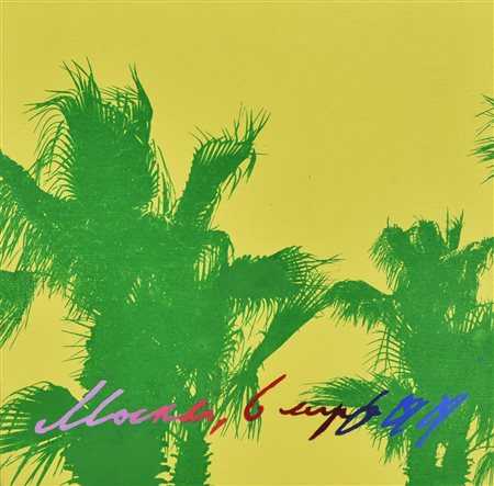 Fernando De Filippi (1940) I GIARDINI DI CIPRO 5, 2008 acrilico su tela, cm...