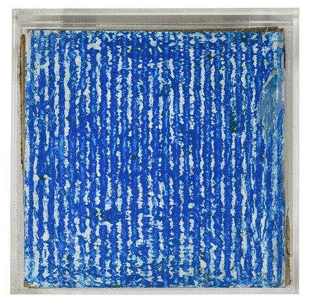 Paolo Masi (1933) SENZA TITOLO, 2020 tecnica mista su cartone, cm 20x20 sul...