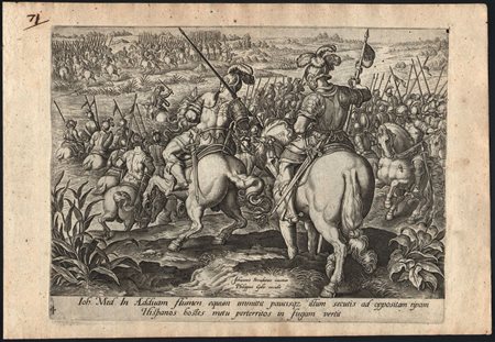 Giovanni Stradano (after)
(1523 - 1605)
 La battaglia dell'Adda