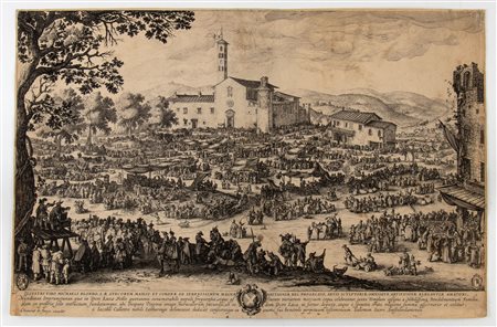 Clement de Jonghe
(1625 - 1677)
 Fiera dell'Impruneta, da Jacques Callot