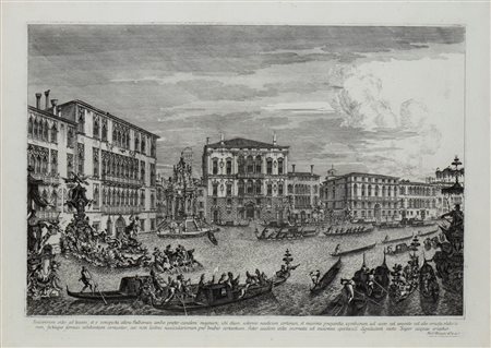 Michele Marieschi
(1710 - 1743)
 Foscarorum aedes ad levam...
