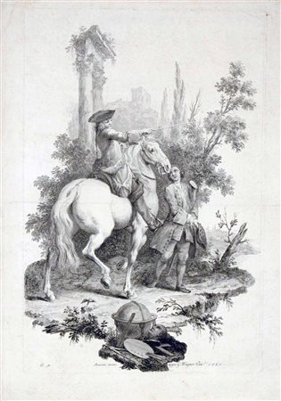 Joseph Wagner
(1706 - 1786)
 Allegoria dell’Europa, da Jacopo Amigoni