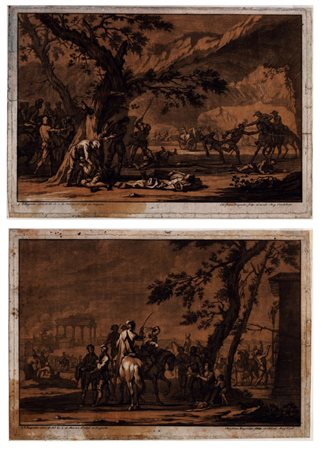 Christian Rugendas
(1708 - 1781)
 Battaglie, da Georg Philipp Rugendas