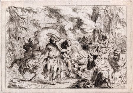 Louis Félix de la Rue
(1731 - 1765)
 La danza dei satiri