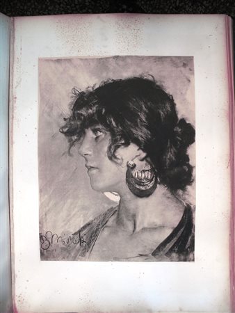 FRANCESCO PAOLO MICHETTI
(Tocco da Casauria 1851 - Francavilla al Mare 1929)
 Teste e busti di donne in costume e di contadini abruzzesi, 1929