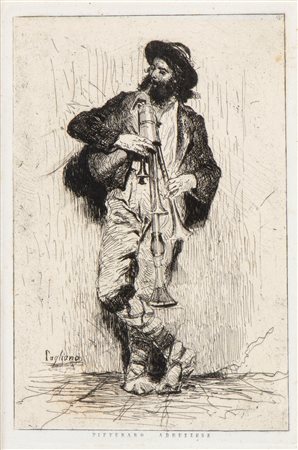 Eleuterio Pagliano
(1826 - 1903)
 Pifferaio abruzzese