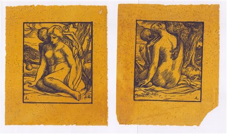 Alphonse Legros
(1837 - 1911)
 La Morte e la Fanciulla | La Morte e la Fanciulla II