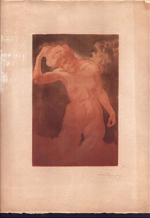 Armand Rassenfosse
(1862 - 1934)
 Nudo femminile
