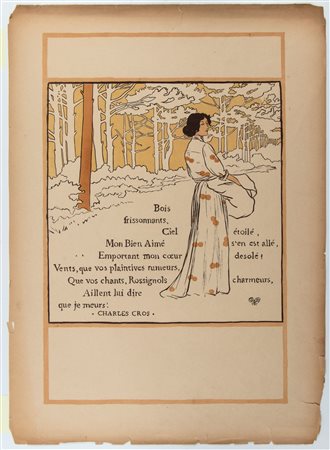 George Auriol
(1863 - 1938)
 Bois Frissonnants, 1893