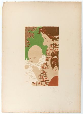 Pierre Bonnard
(1867 - 1947)
 Scène de famille, da "L'Estampe originale", 1893