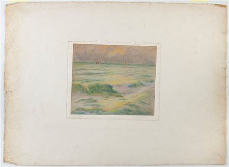 Angelo Rossini
(Roma 1871 - 1939)
 L'onda