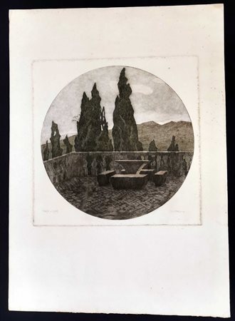 Angelo Rossini
(Roma 1871 - 1939)
 Villa d'Este