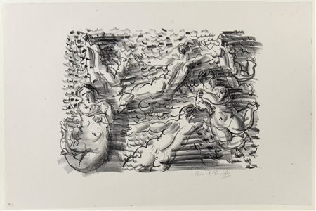 RAOUL DUFY
(Le Havre 1877 - Forcalquier 1953)
 Les Baigneuses, c.1920