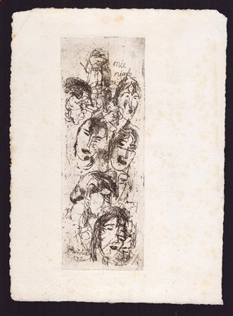 LUIGI BARTOLINI
(Cupramontana 1892 - Roma 1963)
 Mie ninfe, 1932