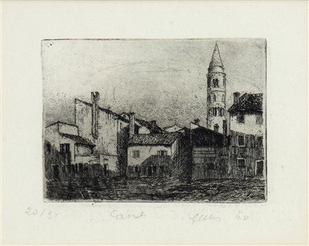 Virgilio Tramontin
(1908 - 2002)
 Caorle, 1940