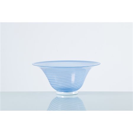 MAESTRI MURANESI, Coppa con corpo a campana in vetro