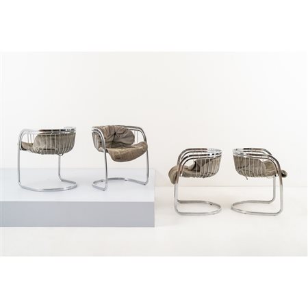 PRODUZIONE ITALIANA 1970 ca., Quattro sedie