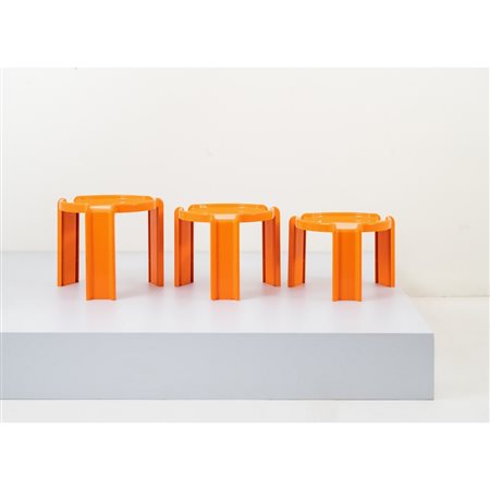 GIOTTO STOPPINO, Tre tavoli impilabili