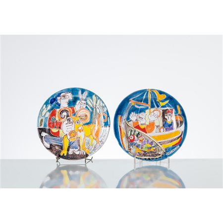 GIOVANNI DE SIMONE, Due piatti