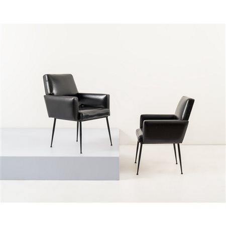 PRODUZIONE ITALIANA 1950 ca., Coppia di poltrone