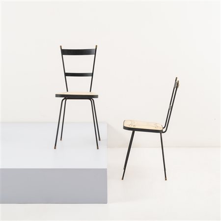 PRODUZIONE ITALIANA 1950 ca., Due sedie