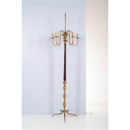 PRODUZIONE ITALIANA 1950 ca., Lampada da terra