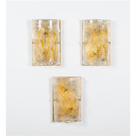 LA MURRINA, Tre lampade da parete