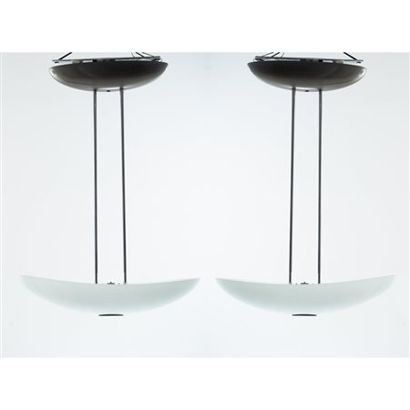 FLORIAN SCHULZ (Attr.le), Coppia di lampade a sospensione