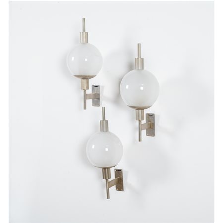 STILNOVO (Attr.le), Tre lampade da parete