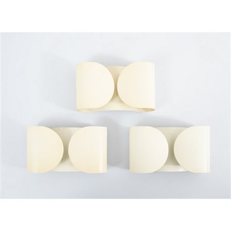 TOBIA SCARPA, Tre lampade da parete