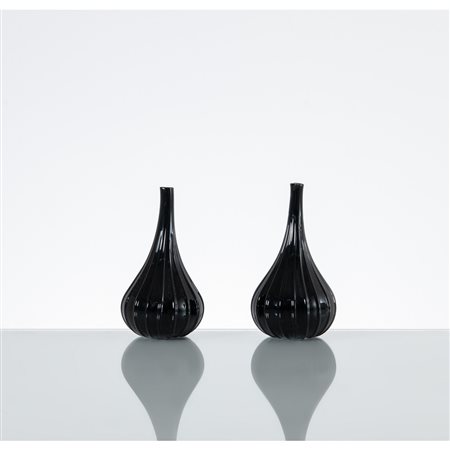 RENZO STELON, Due vasi modello “Drops”
