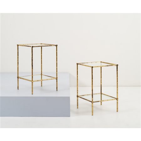 MAISON BAGUES, Coppia di tavoli