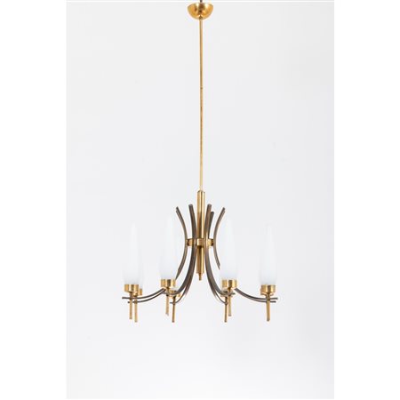 ANGELO LELLI, Lampada a sospensione modello "12630"