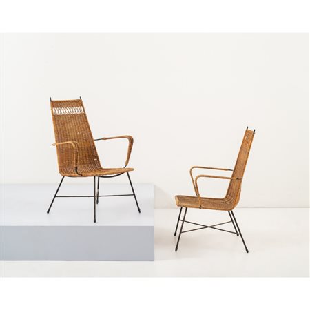 SAPORITI ITALIA, Coppia di poltrone