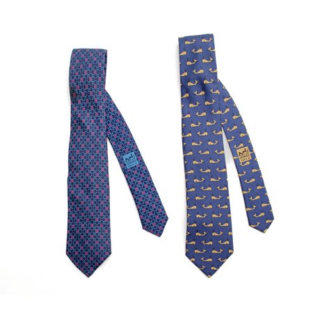 HERMES, Due cravatte