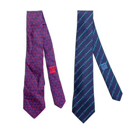 HERMES, Due cravatte