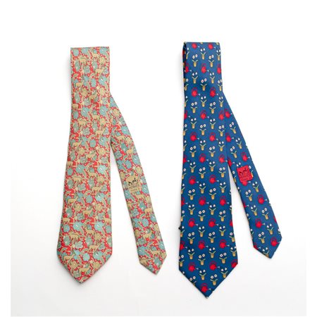 HERMES, Due cravatte