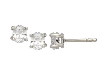 ORECCHINI IN ORO 0,60 GR CON DIAMANTI CLER230020-050 lab