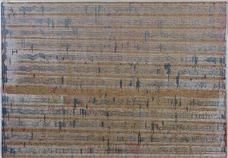 Paolo Masi (1933) Senza titolo, 2006 Acrilico su cartone ondulato cm 70x100...