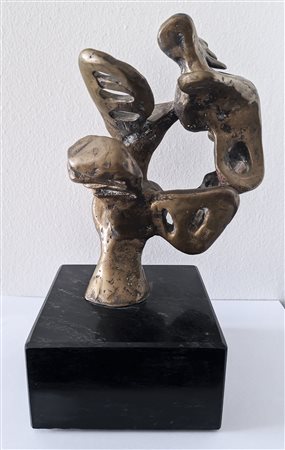 Claudio Trevi (1928-1987) Senza titolo Scultura in bronzo cm 26x16x16