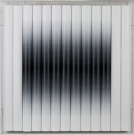 Raffaele Bielò (1973) Onde periodiche "White and black", 2018 Arrotolamento...