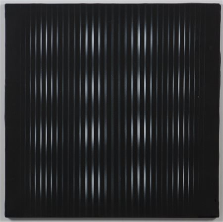 Ennio Finzi (1931) Struttura Luce-Vibrazione, 1972 Acrilico su tela cm 45x45...