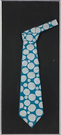 Enrico Baj (1924-2003) Cravatta Cravatta di plastica serigrafata su pannello...
