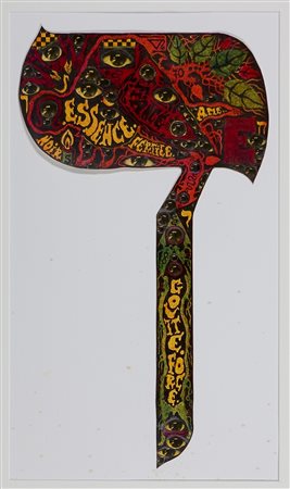 Guy Harloff (1933-1991) Senza titolo, 1979 Acquarello su carta cm 48x28 Firma...